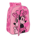 Bērnu soma Minnie Mouse Loving Rozā 26 x 34 x 11 cm