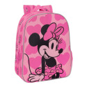 Bērnu soma Minnie Mouse Loving Rozā 26 x 34 x 11 cm