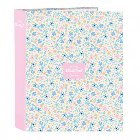 Gredzenveida stiprinājums BlackFit8 Blossom Daudzkrāsains A4 27 x 33 x 6 cm