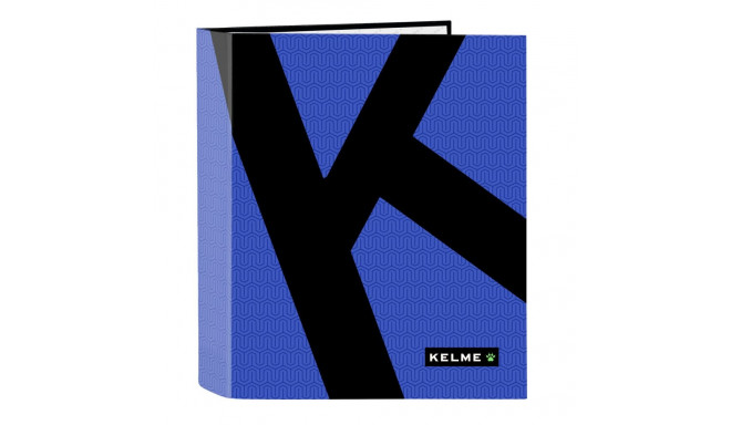 Ring binder Kelme Royal Blue Black A4 27 x 33 x 6 cm