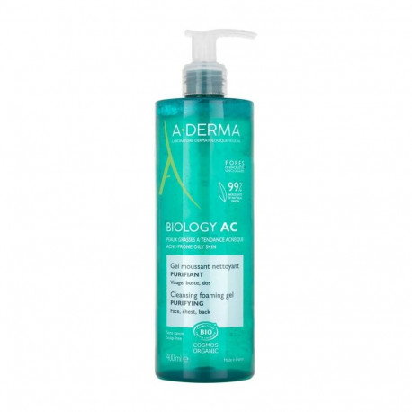Facial Cleansing Gel A-Derma Biology Ac 400 ml