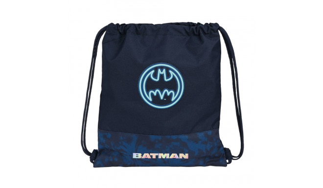 Backpack with Strings Batman Legendary Navy Blue 35 x 40 x 1 cm