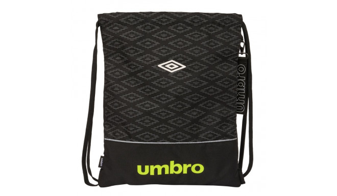 Backpack with Strings Umbro Lima Black 35 x 40 x 1 cm