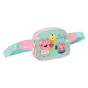 Belt Pouch Peppa Pig Ice cream Pink Mint 14 x 11 x 4 cm