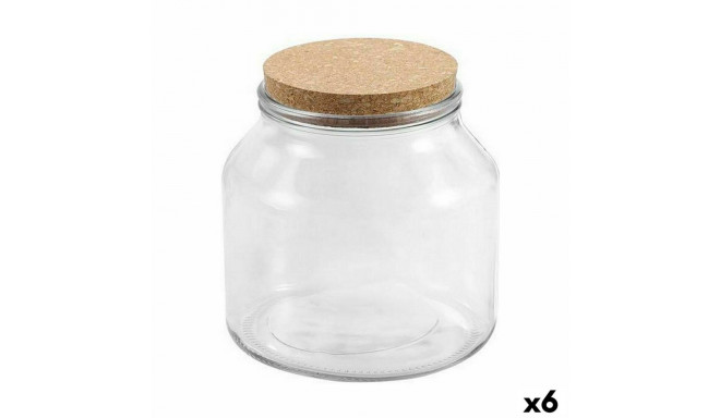 Jar La Mediterránea 2 L Glass (6 Units)