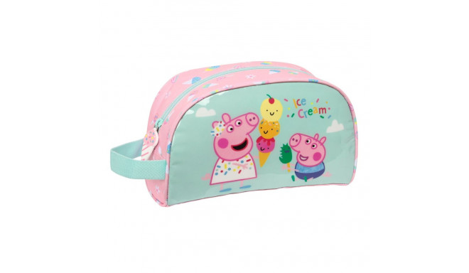 Kotike koolitarvete jaoks Peppa Pig Ice cream Roosa Mündiroheline 26 x 16 x 9 cm