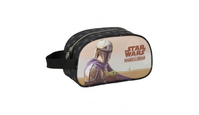 School Toilet Bag The Mandalorian This is the way Black 26 x 15 x 12 cm