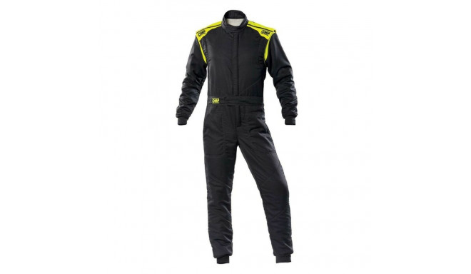 Racing jumpsuit OMP FIRST-S Black/Yellow 54