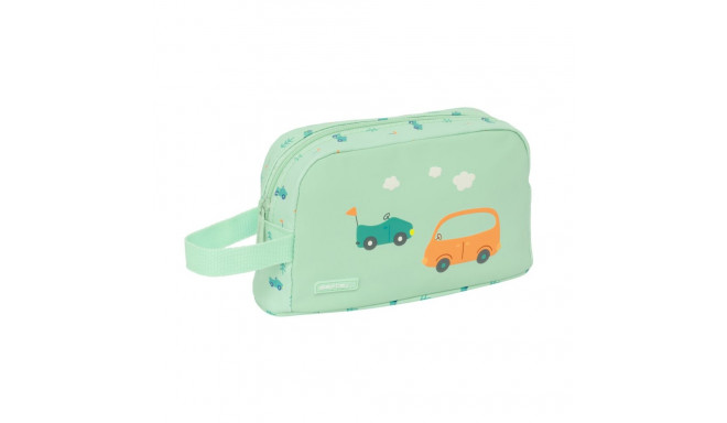 Thermal Lunchbox Safta Cars Green 21.5 x 12 x 6.5 cm