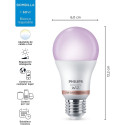 Gudra Spuldze Philips Wiz Full Colors F 8,5 W E27 806 lm (2200-6500 K)