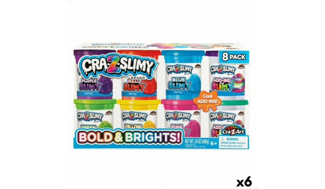 Modelling Clay Game Cra-Z-Art Bold&Brights (6 Units) Slime