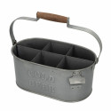 Decorative basket Aktive Bottle rack 35,5 x 16 x 19,5 cm (6 Units)