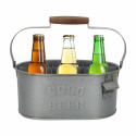 Decorative basket Aktive Bottle rack 35,5 x 16 x 19,5 cm (6 Units)
