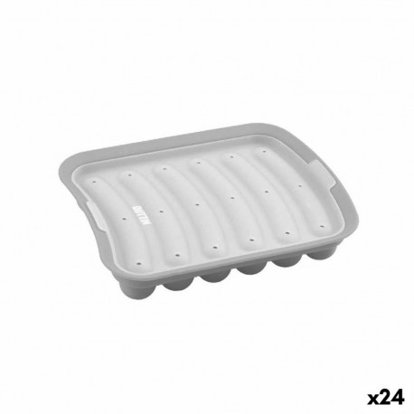 Sausage mould Quttin Mikrolaineahi Silikoon 17 X 18 cm (24 Ühikut)