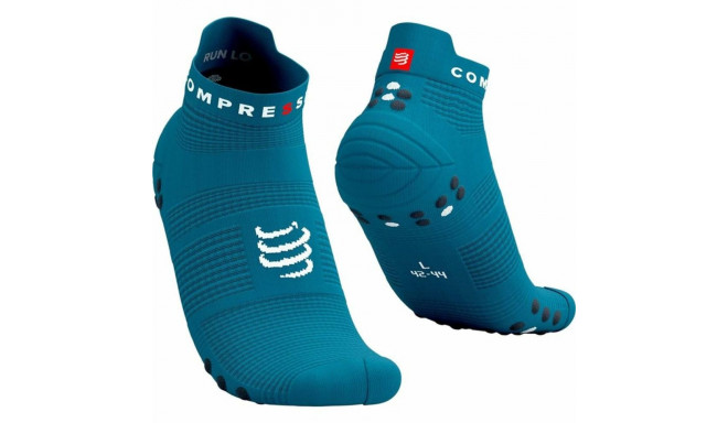 Īsās Sporta Zeķes  v4.0  Compressport Pro Racing Zils - 39-41