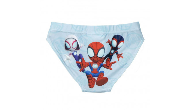 Children’s Bathing Costume Spidey Light Blue - 6 Years