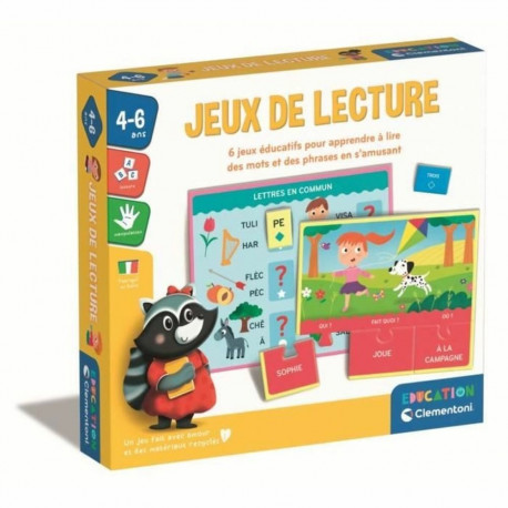 Hariv mäng kolm ühes Clementoni Jeux de lecture (FR)