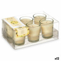 Aromatizētās sveces Komplekts 16 x 6,5 x 11 cm (12 gb.) Stikls Vaniļa