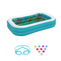Детские надувное кресло Bestway 3D 262 x 175 x 51 cm Синий
