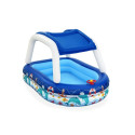 Inflatable Paddling Pool for Children Bestway Ship 213 x 155 x 132 cm White