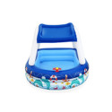 Täispuhutav lastebassein Bestway Laev 213 x 155 x 132 cm Valge