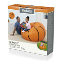 Piepūšamais baseina krēsls Bestway Basketbols 114 x 112 x 66 cm Oranžs