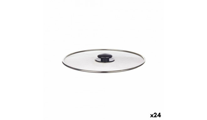 Frying Pan Lid Steel 29 x 2 x 29 cm (24 Units) Grille