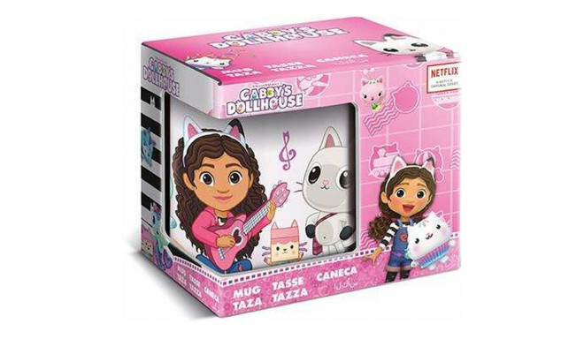 Velika Šalica Gabby's Dollhouse 325 ml Keraamiline Kinkekarp