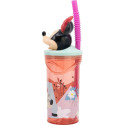 Kõrrega Klaasi Minnie Mouse CZ11337 Roosa 360 ml 3D