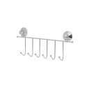 Door Coat Rack Steel ABS 39 x 16 x 4,5 cm (12 Units)