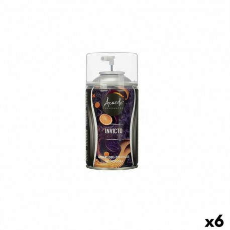 Air Freshener Refills Acorde Invicto 250 ml Spray (6 gb.)
