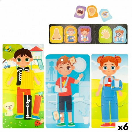 Hariv mäng kolm ühes Lisciani Baby Doctor 22,5 x 0,5 x 47,5 cm (6 Ühikut)