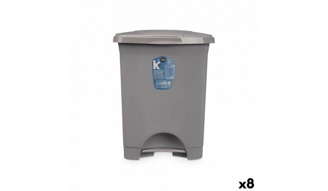 pedaaliga prügikast 6214-G 6214-G Hall Plastmass 10 L (8 Ühikut)