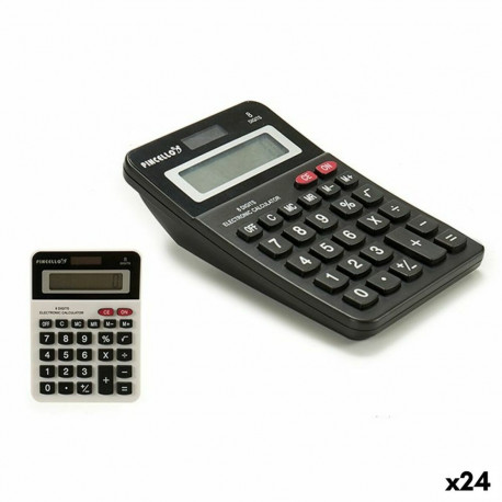 Calculator Pincello CN5691 CN5691 White Black 10 x 4 x 14,5 cm Solar Medium (24 Units)