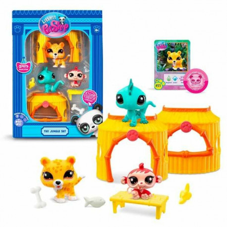 Playset Bandai Littlest Pet Shop 8 Tükid, osad