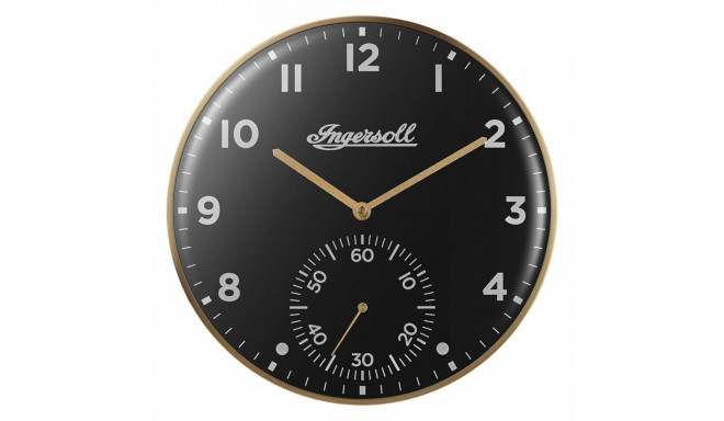 Wall Clock Ingersoll 1892 IC003GB Golden Black