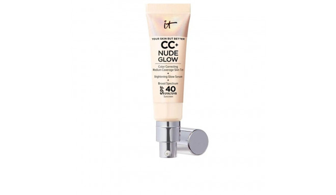 Crème Make-up Base It Cosmetics CC+ Nude Glow Fair Ivory Spf 40 32 ml