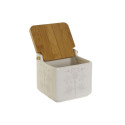 Soolatops Kaanega DKD Home Decor Sinine Valge Roheline Lillla Bambus Scandi 750 ml 14 x 12,5 x 12 cm