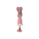Decorative Figure Home ESPRIT Pink Light mauve chica 10 x 8,5 x 31 cm Decorative Figure Home ESPRIT Pink Light mauve chica 10 x 8,5 x 31 cm