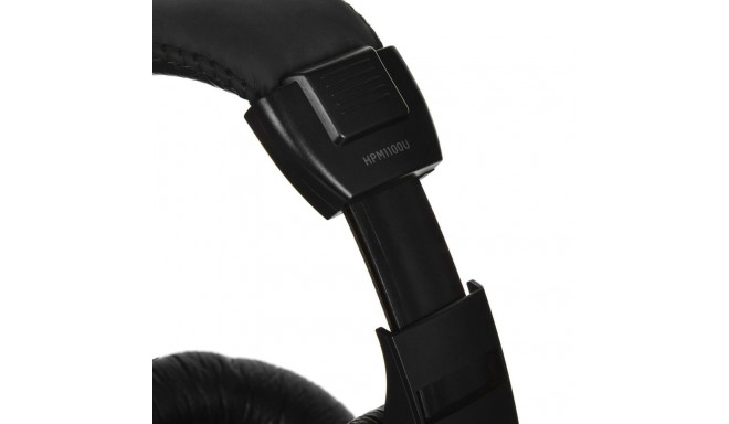 Headphones with Microphone Behringer HPM1100 Black