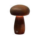 Table lamp bedside mushroom Art Deco brown MTWTHN