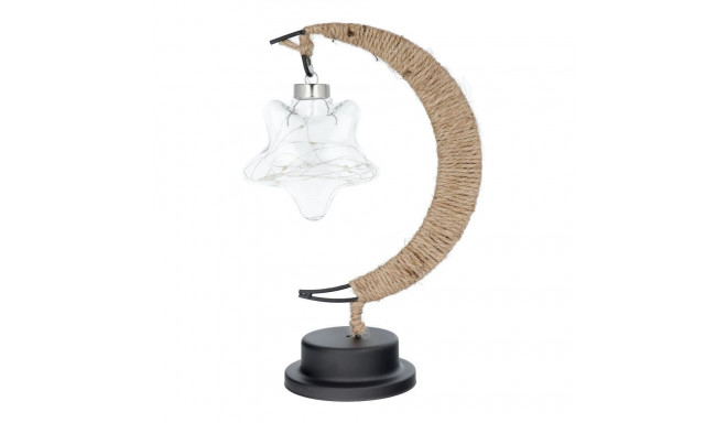 Table lamp bedside Twirl star Art Deco (version 3) EID