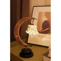 Table lamp bedside Twirl star Art Deco (version 3) EID