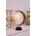 Table lamp bedside Twirl Art Deco (version 1) EID