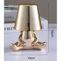 Table lamp bedside GOLD MAN Art Deco seat (version 7) MLTL