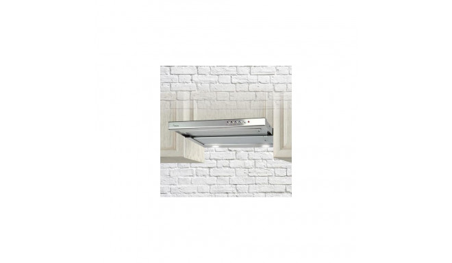 Akpo WK7LIGHT50IX cooker hood Semi built-in (pull out) Stainless steel 220 m³/h E