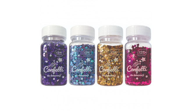 Glitter helbed Unicorn 30g assortii Interdruk