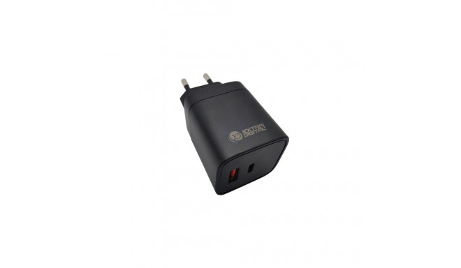 Charger EXTRA DIGITAL GaN USB Type-C, USB Type-A: 45W, PPS