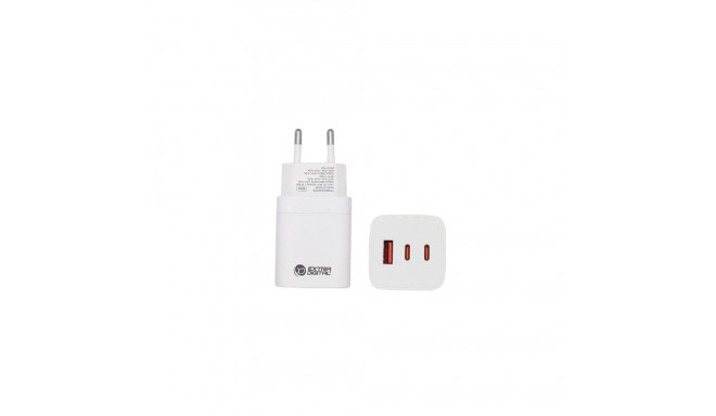 Charger EXTRA DIGITAL GaN 2x USB Type-C, USB Type-A: 65W, PPS