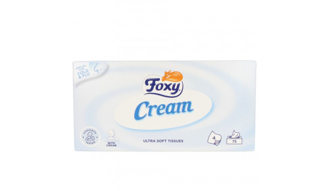 FOXY FACIAL CREAM pañuelos pieles sensibles 75 u
